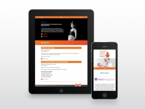 PSANZ responsive website design