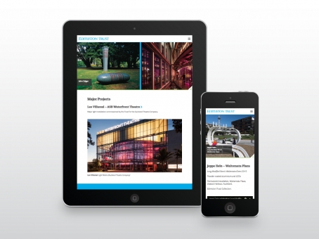 Edmiston Trust responsive website design