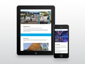 The Edmiston Trust responsive website design