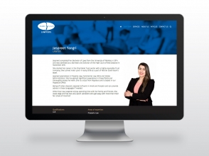 Inder Lynch Lawyers website design