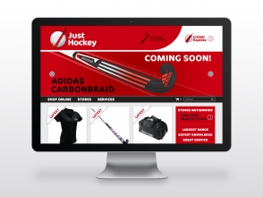 Just Hockey ecommerce website