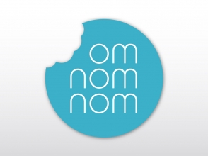 Omnomnom cafe logo