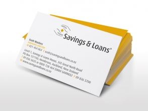 Savings & Loans business cards