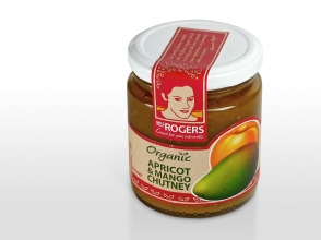 Mrs Rogers chutney packaging