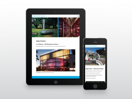 Edmiston Trust responsive website design
