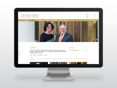 Glaister Ennor website