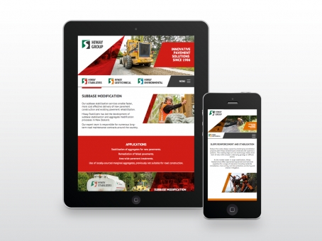 Hiway Group responsive website design