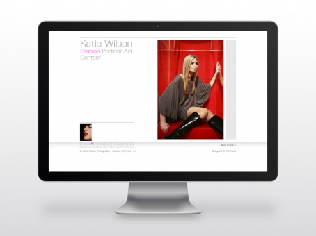 Katie Wilson Photography website