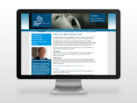 The Liggins Institute Trust website