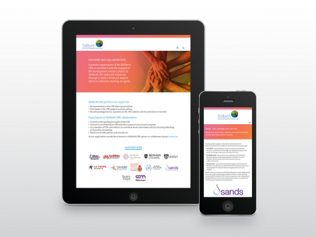 Stillbirth CRE responsive website design