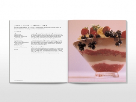 Sweet as … cookbook spread