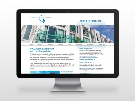 Resolution Architecture website